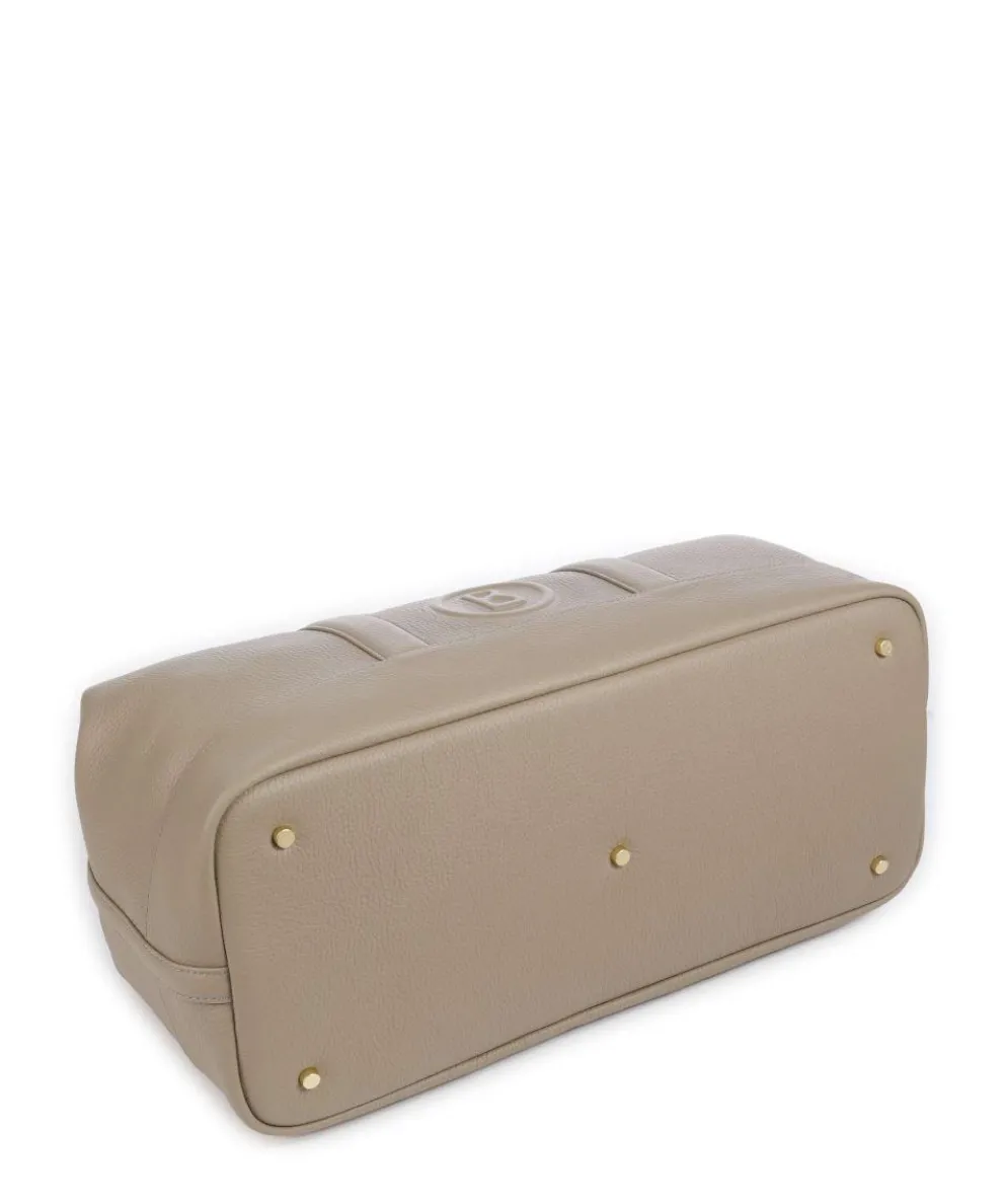 Bozen Theresa Tote bag grained cow leather taupe