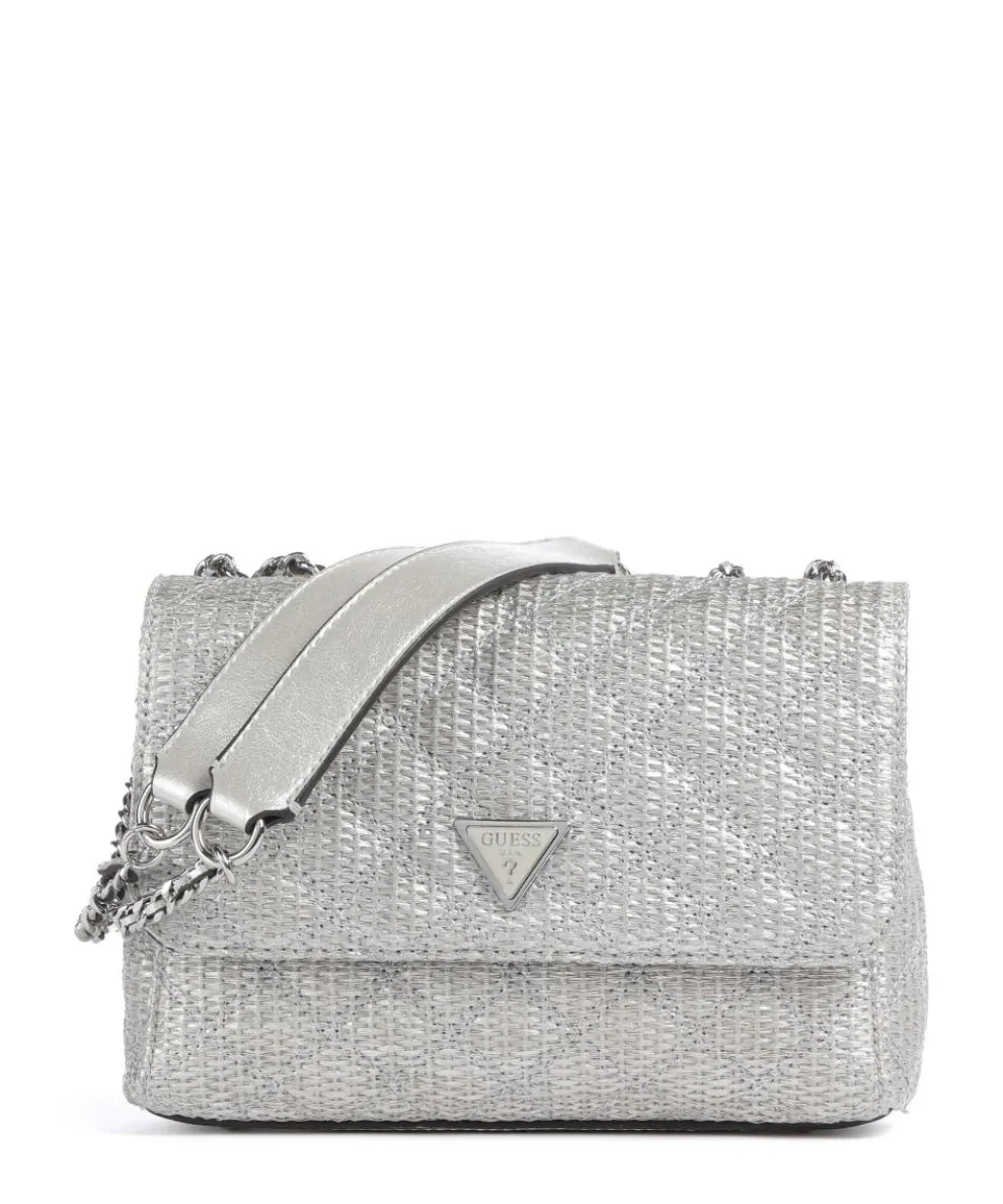 Giully Shoulder bag paper, polyester silver