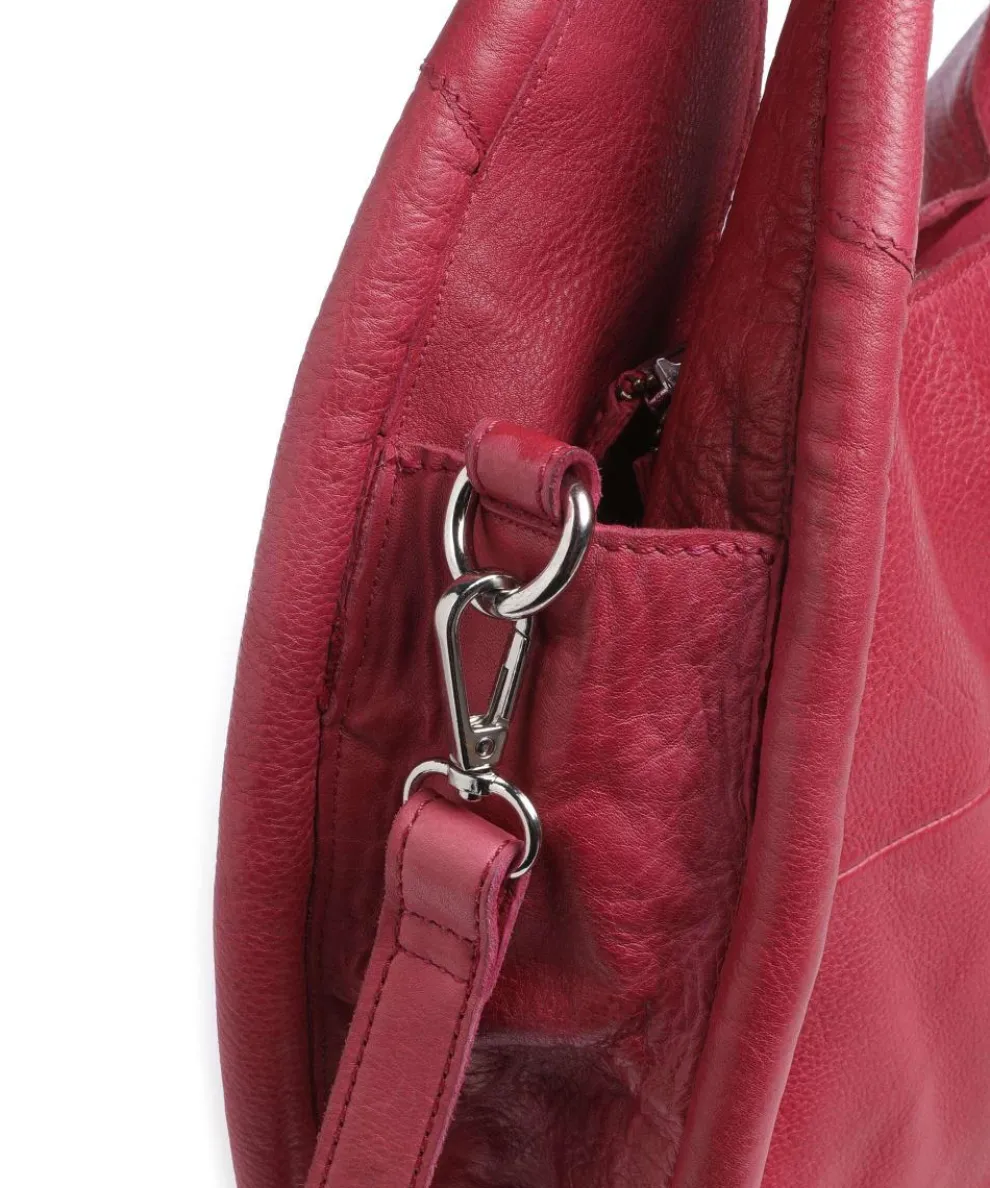 Salvatorianerplatz 5 Tote bag grained cow leather pink