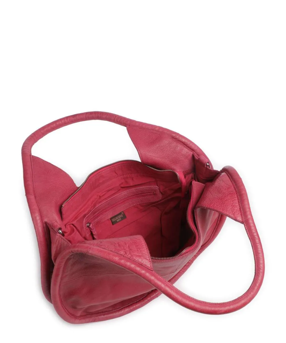 Salvatorianerplatz 5 Tote bag grained cow leather pink