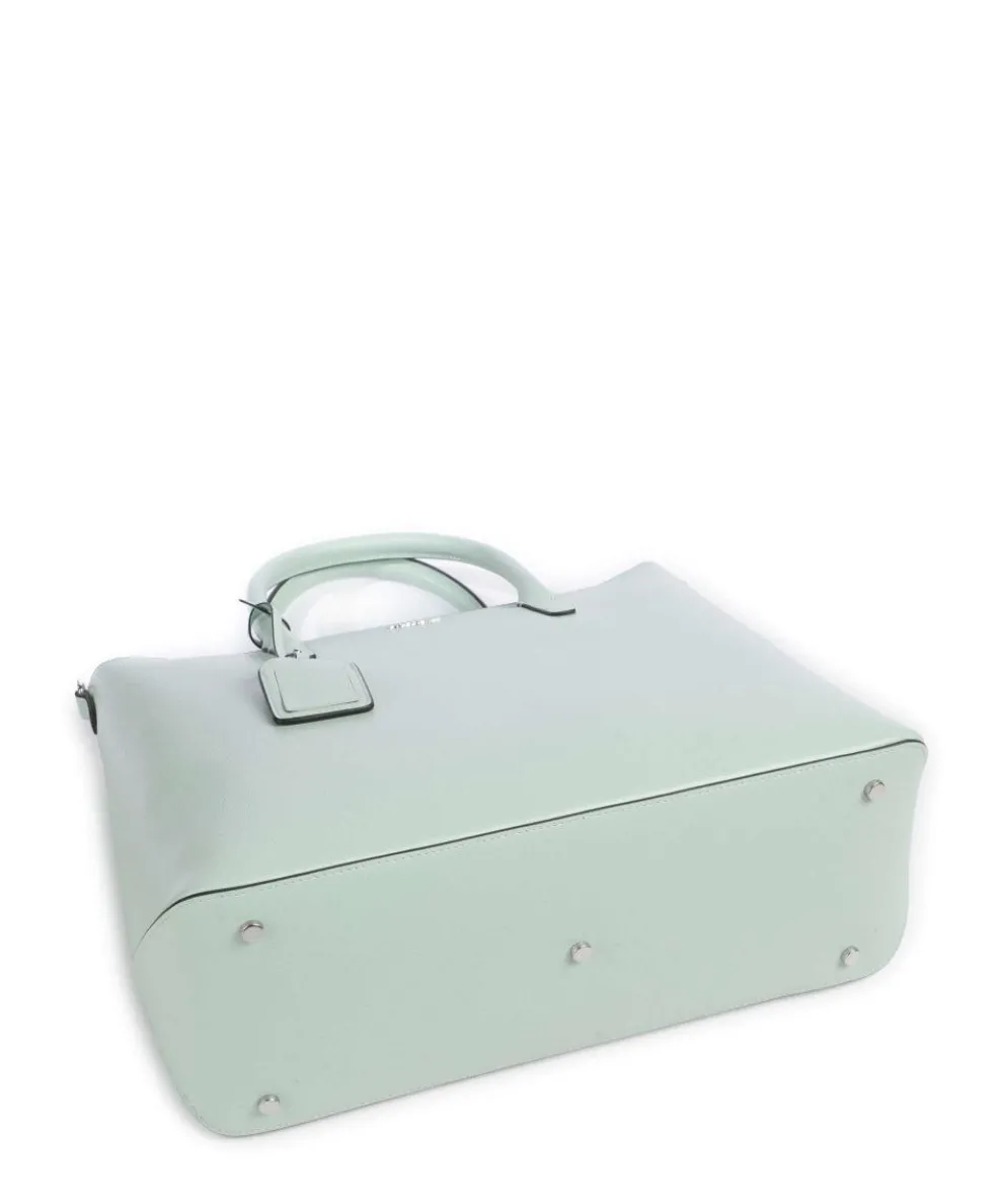 Super Star Handbag saffiano cow leather mint green