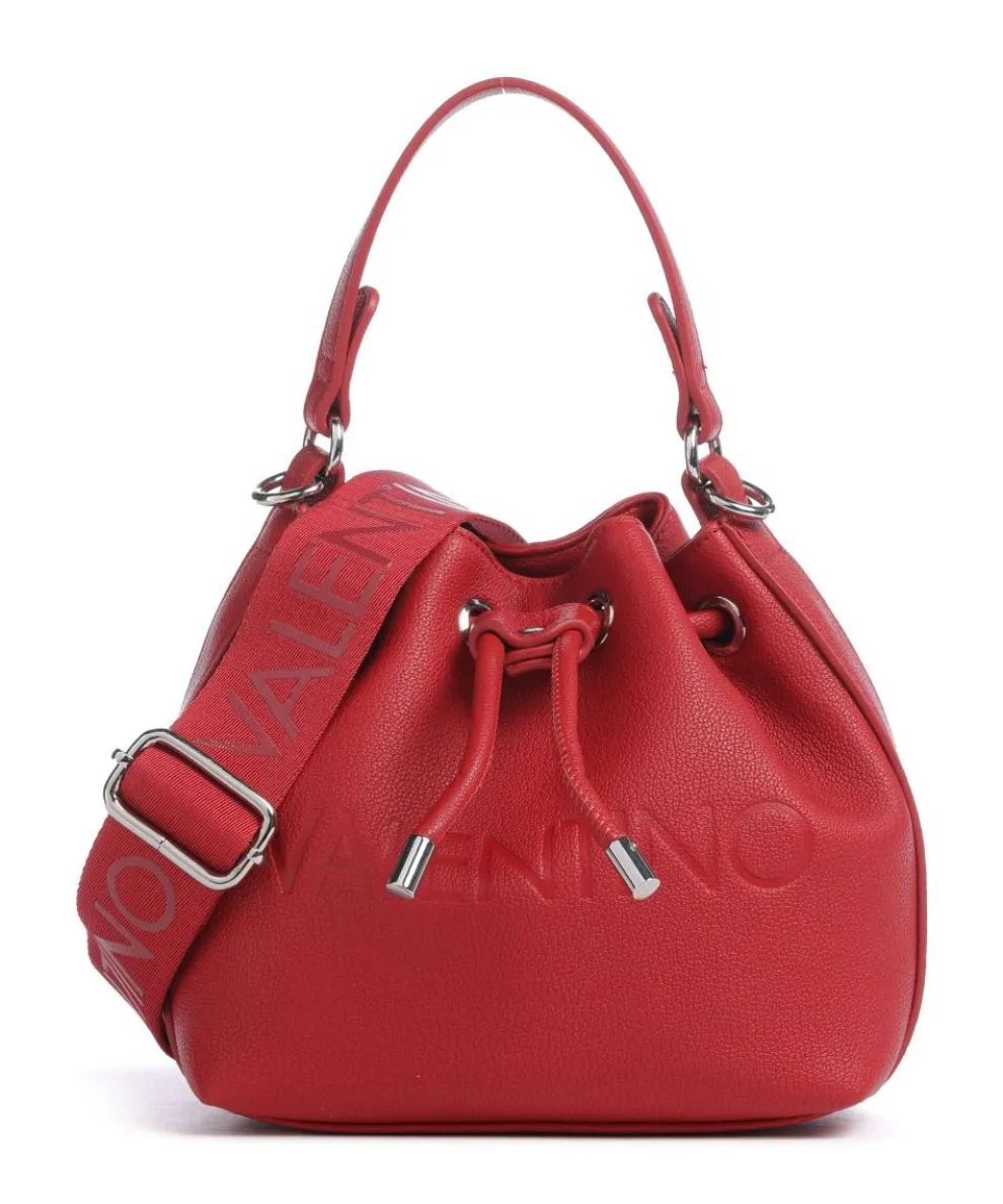 Sirah Re Bucket bag imitation leather dark red