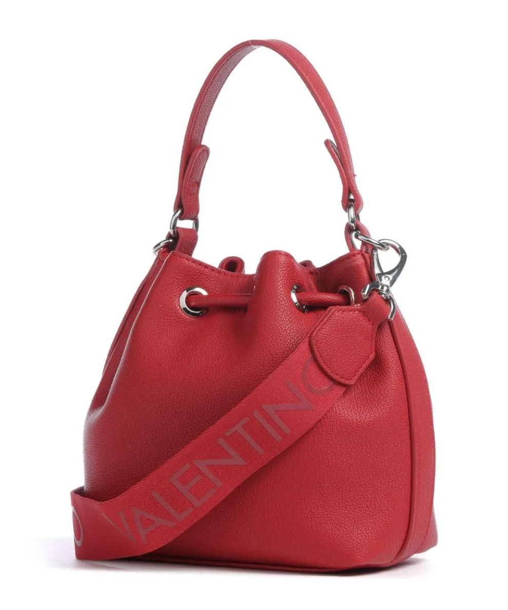 Sirah Re Bucket bag imitation leather dark red