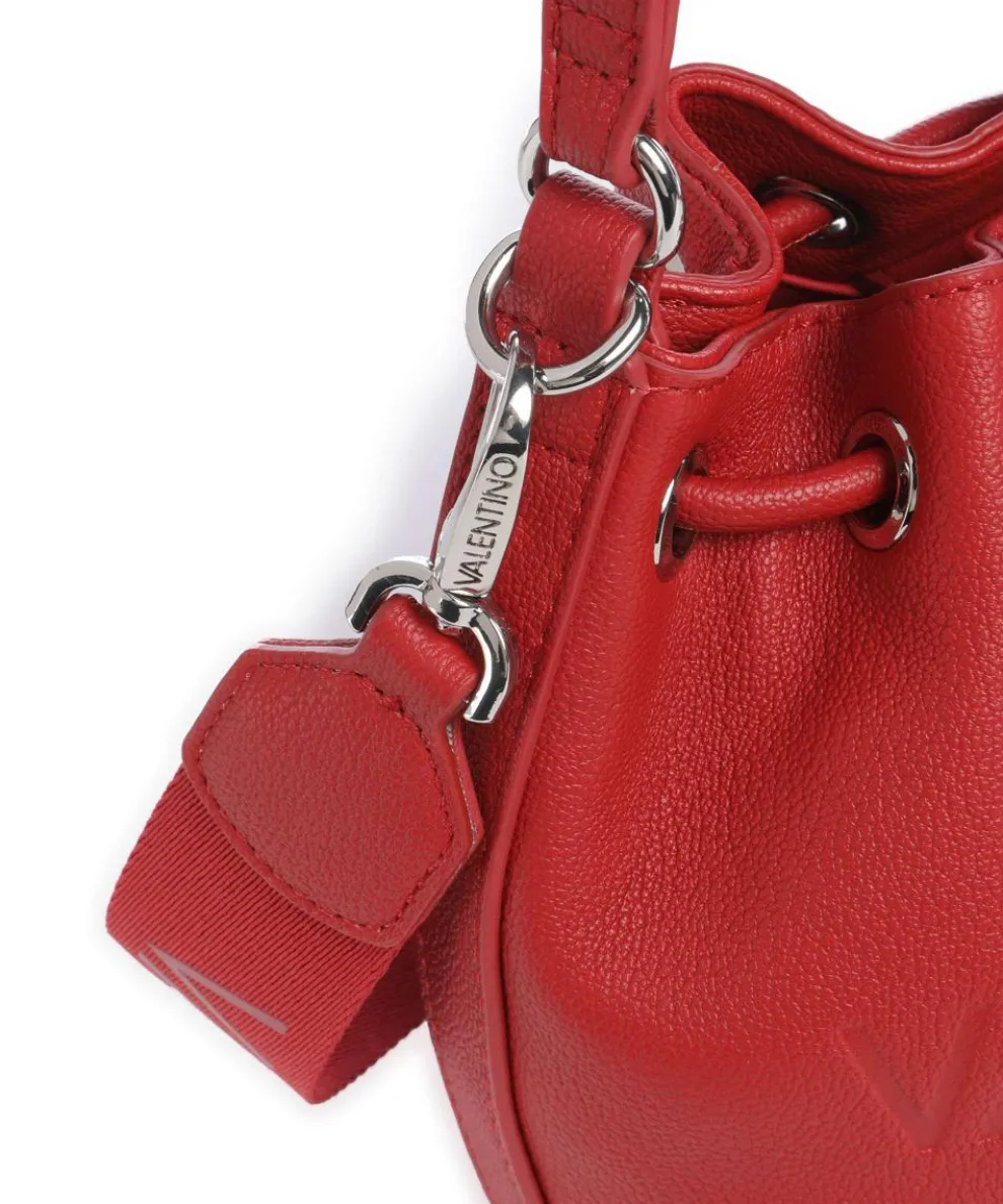 Sirah Re Bucket bag imitation leather dark red