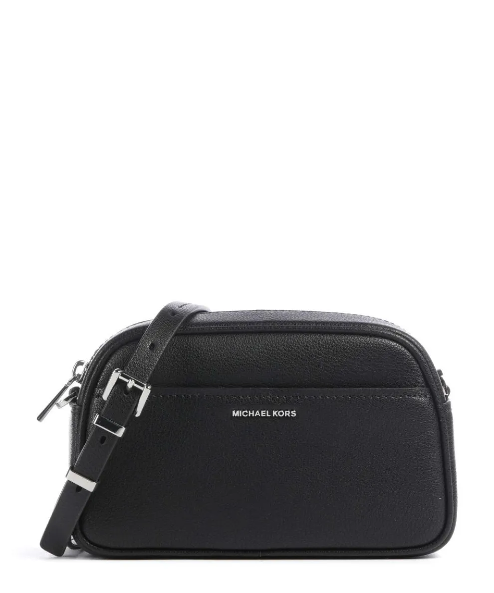 Jet Set Small Crossbody bag grained cow leather black