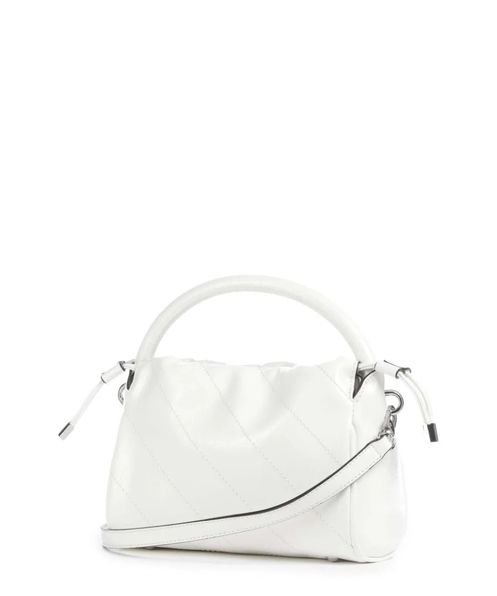 Amys Bucket bag imitation leather white