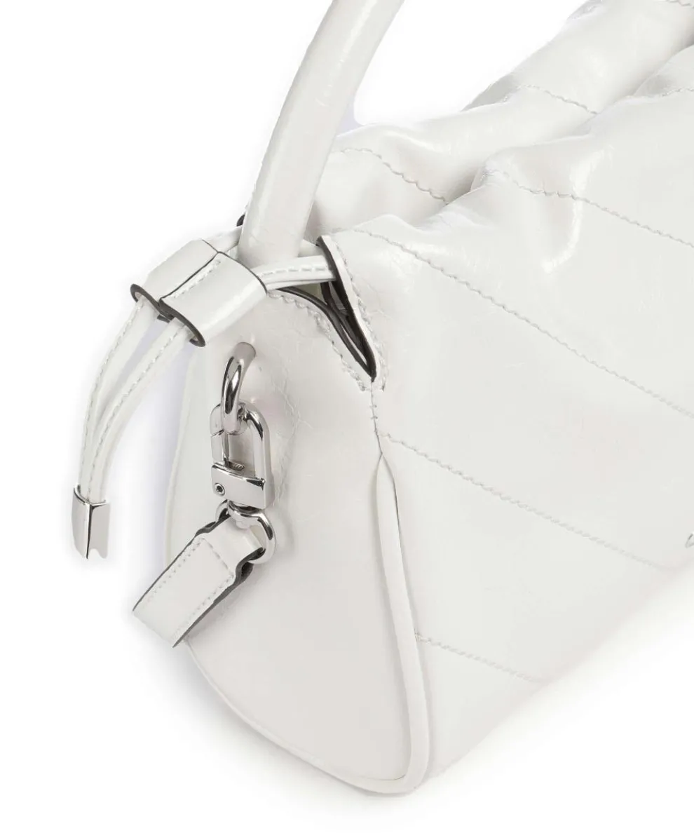 Amys Bucket bag imitation leather white