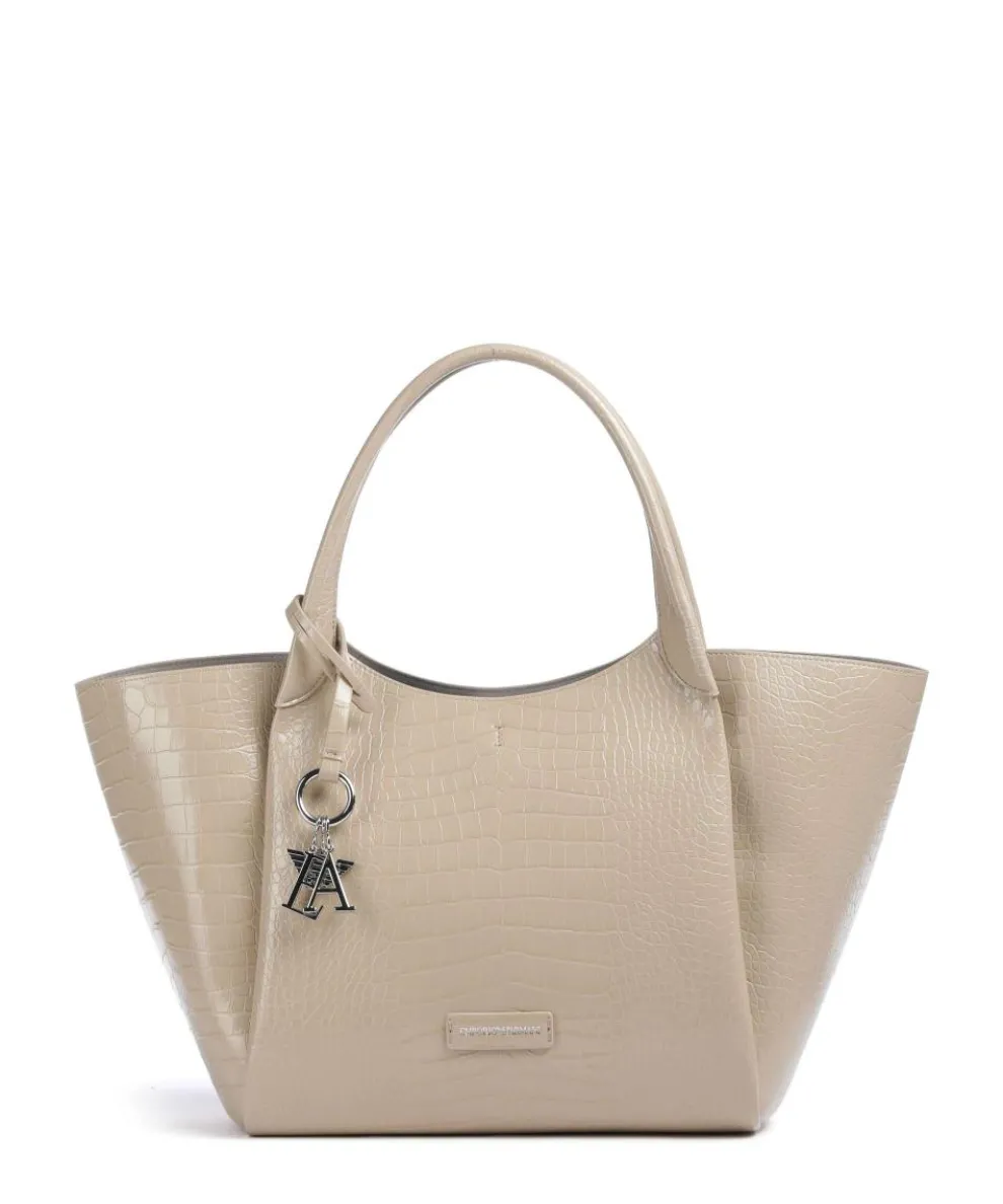 Durini 24 Tote bag imitation leather beige