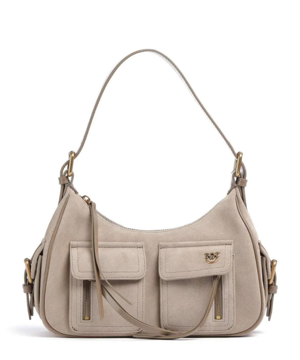 Cargo Classic Shoulder bag brushed cow leather beige