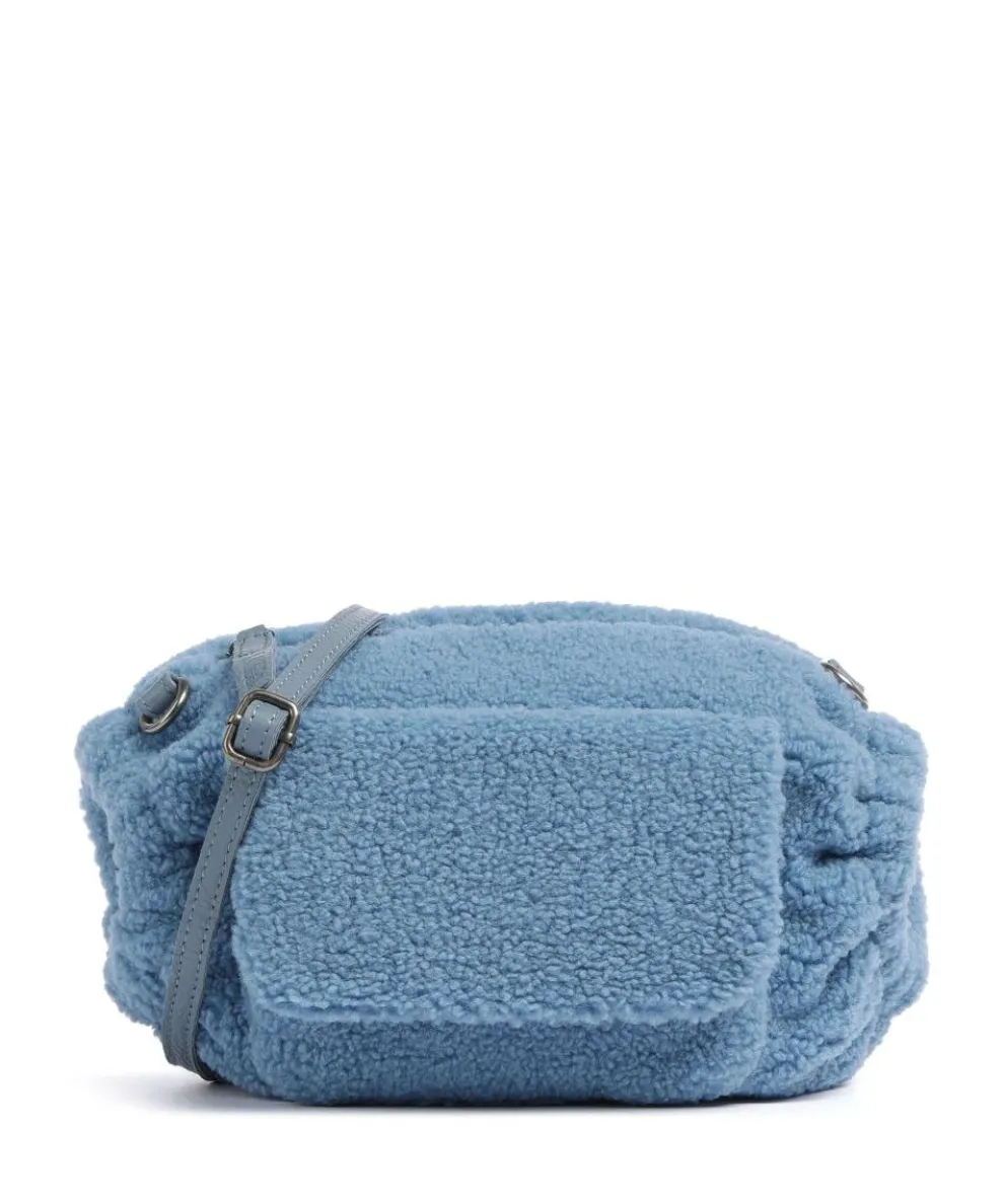 Cuddle Shoulder bag faux fur light blue