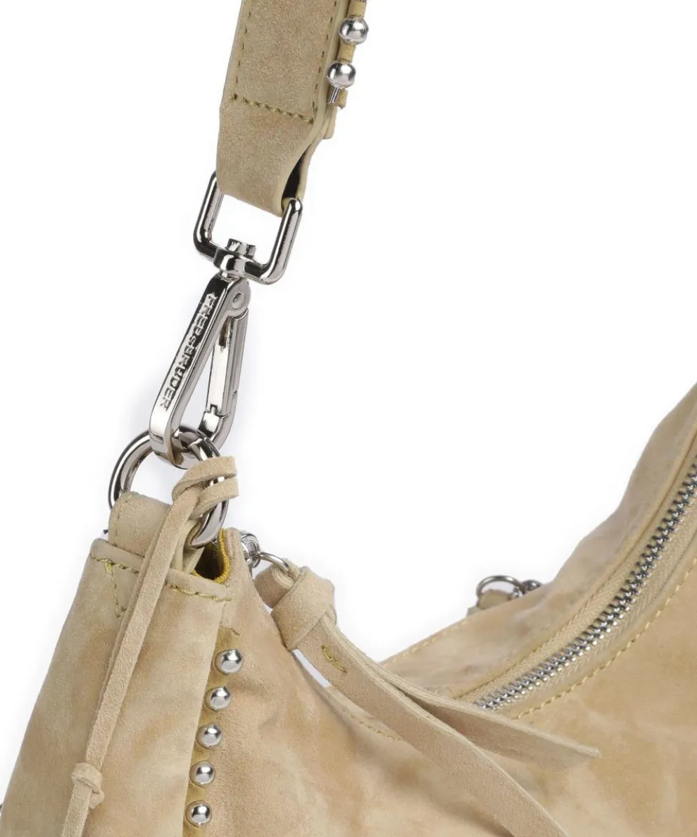 All About Beads Shoulder bag sheepskin leather sand