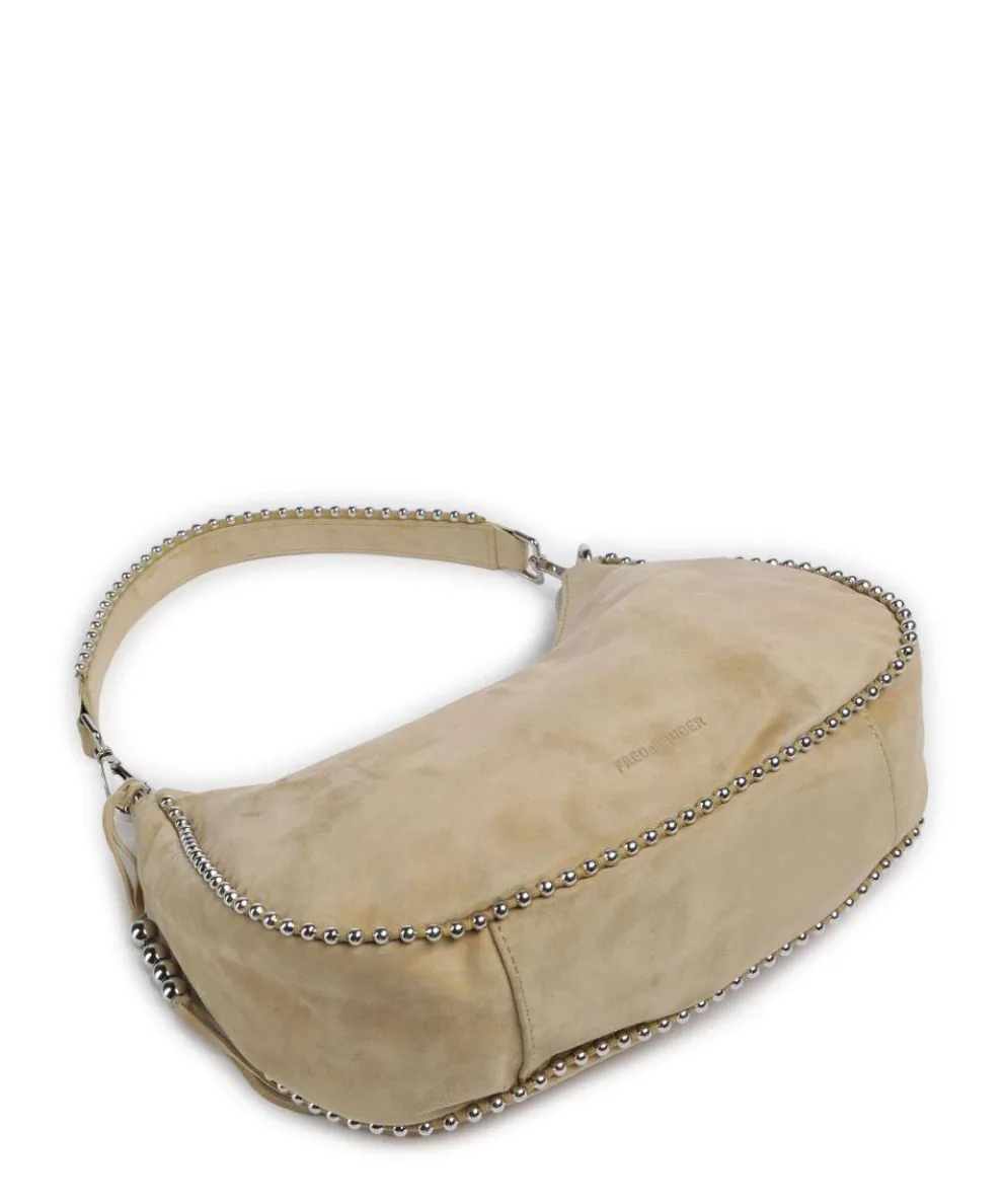 All About Beads Shoulder bag sheepskin leather sand