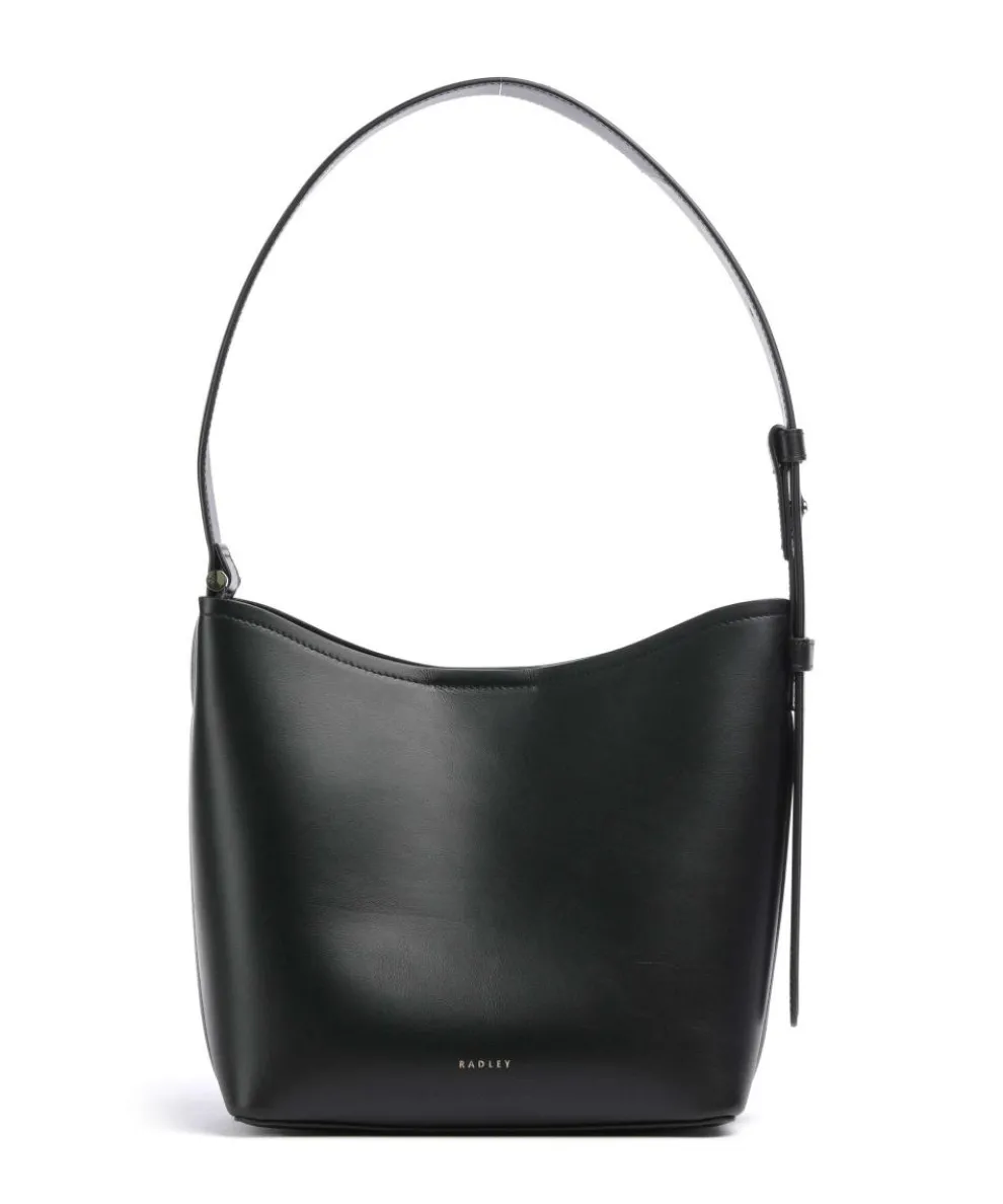 Bathurst Mews Hobo bag grained cow leather black
