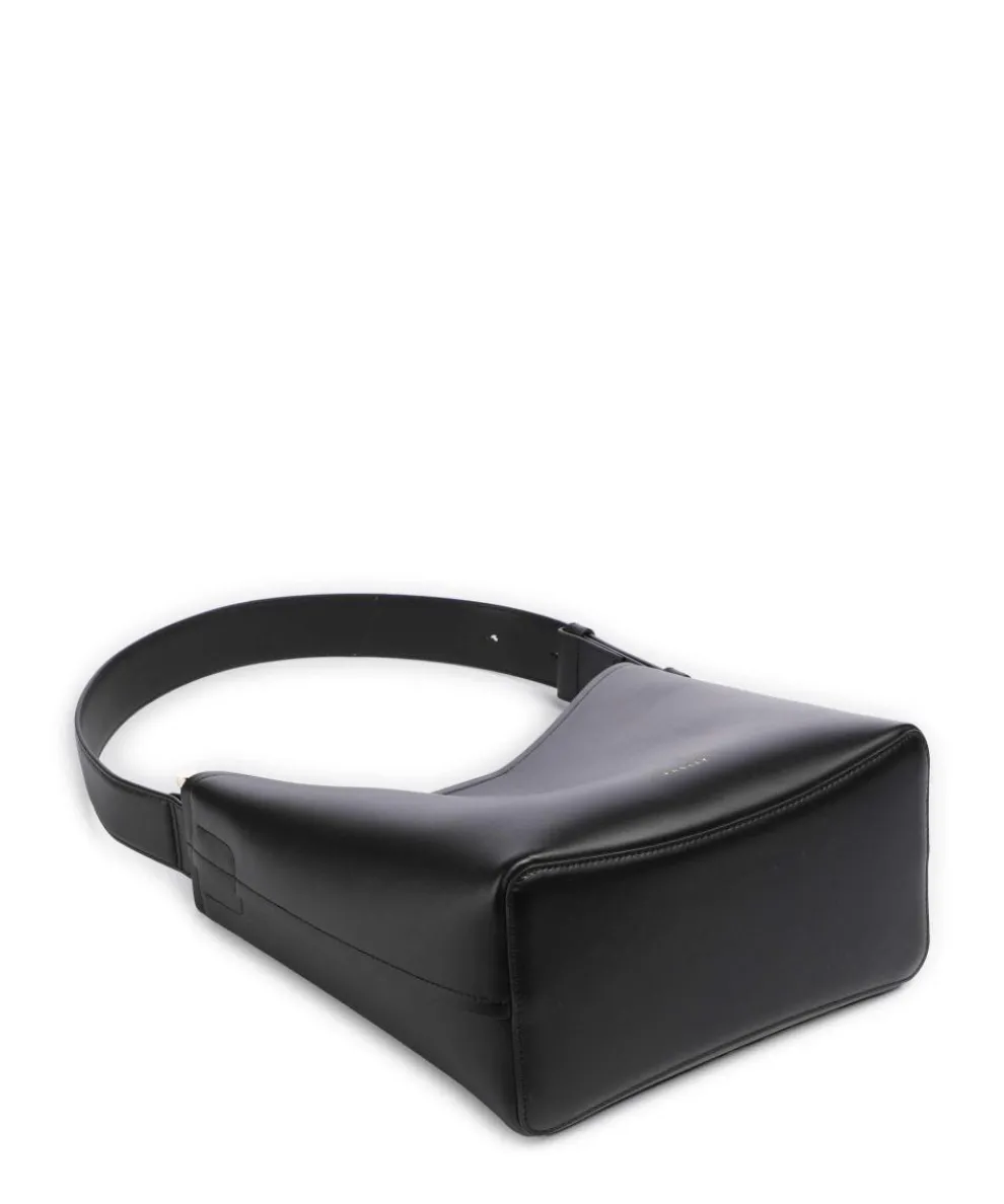 Bathurst Mews Hobo bag grained cow leather black