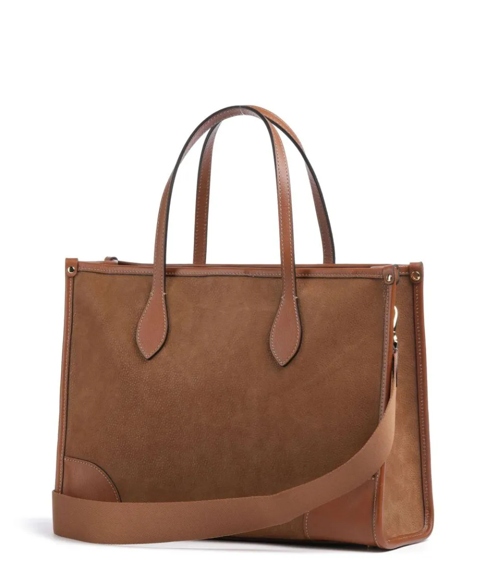Life Tote bag 13″ imitation leather camel