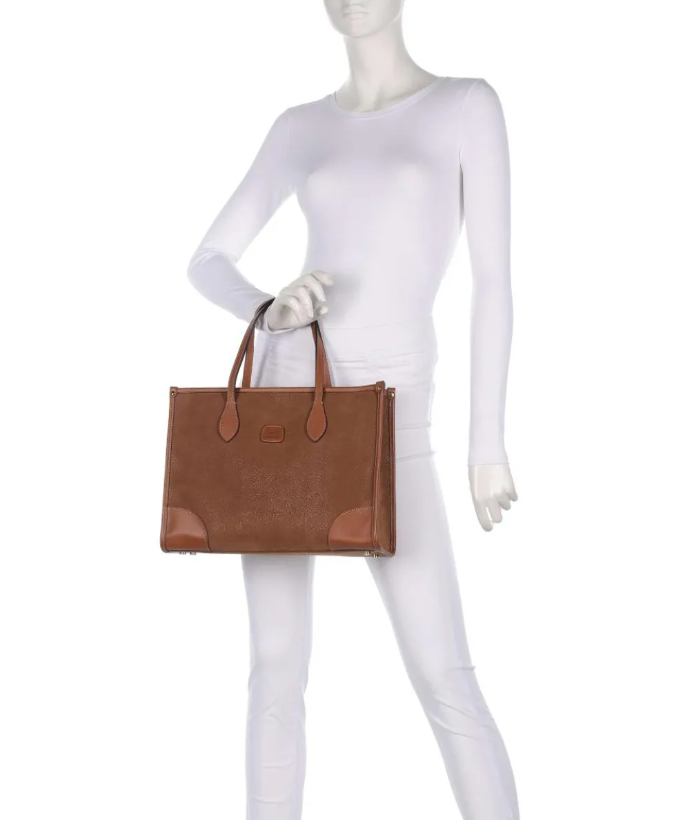 Life Tote bag 13″ imitation leather camel