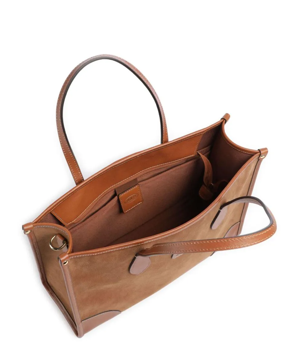 Life Tote bag 13″ imitation leather camel