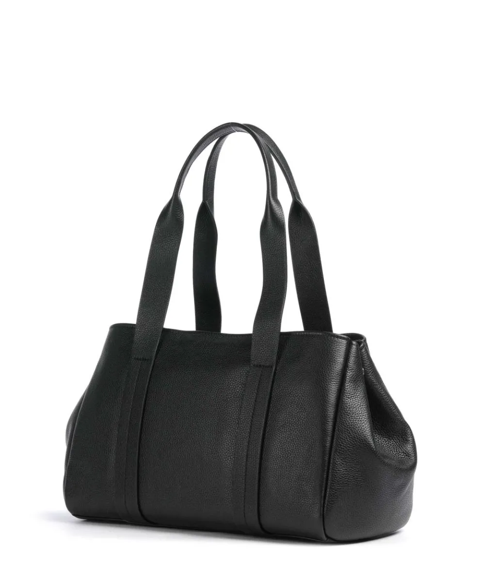 Romee Large Tote bag grained cow leather black