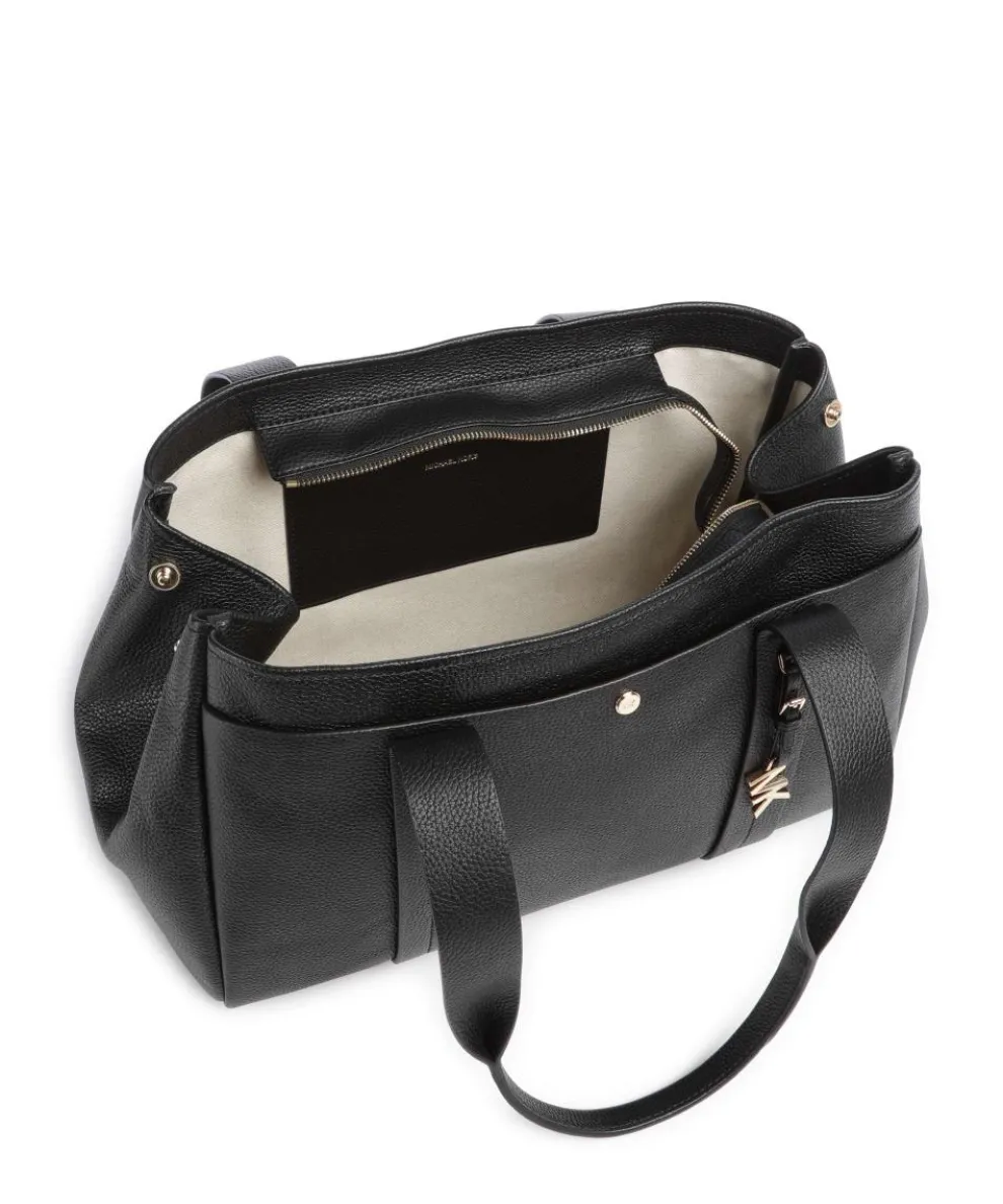 Romee Large Tote bag grained cow leather black