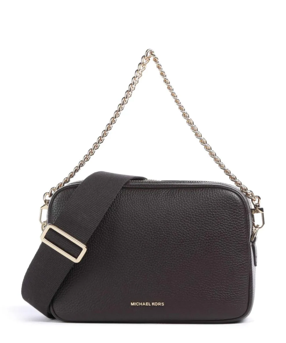 Bryant Medium Crossbody bag grained cow leather dark brown