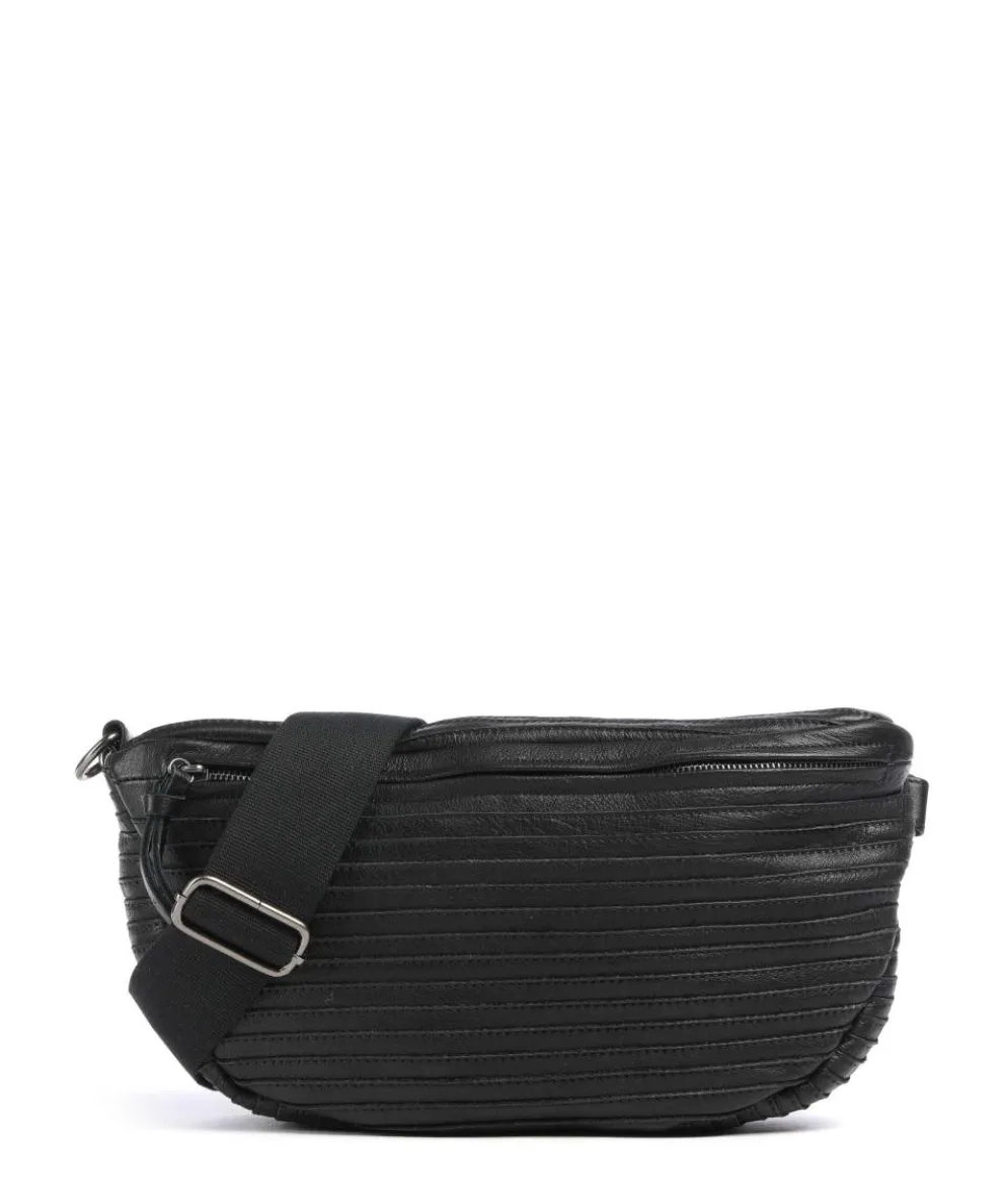 Check My Bag mini Crossbody bag grained leather black