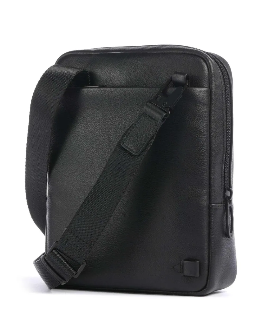 W137 Crossbody bag grained cow leather black