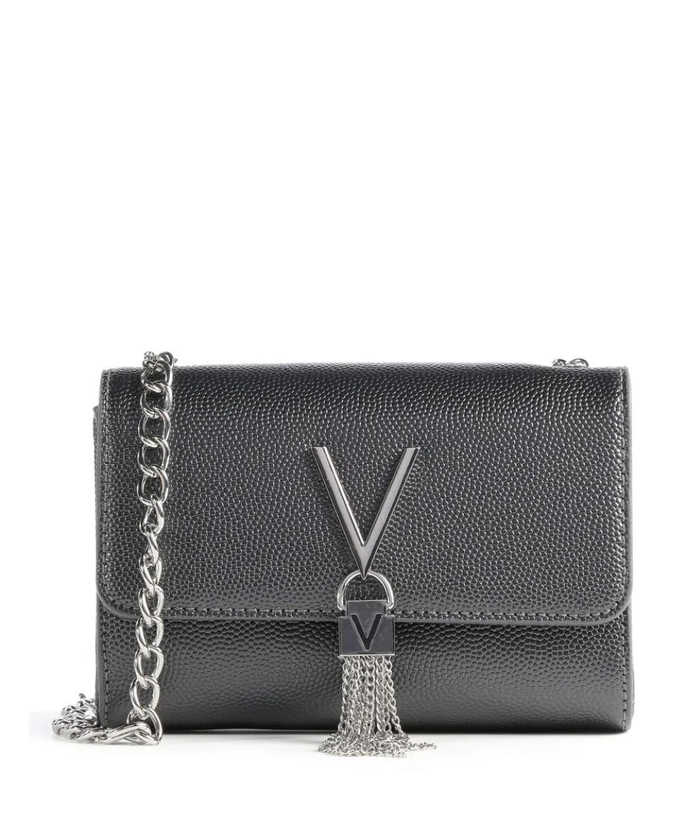 Divina Crossbody bag imitation leather dark grey