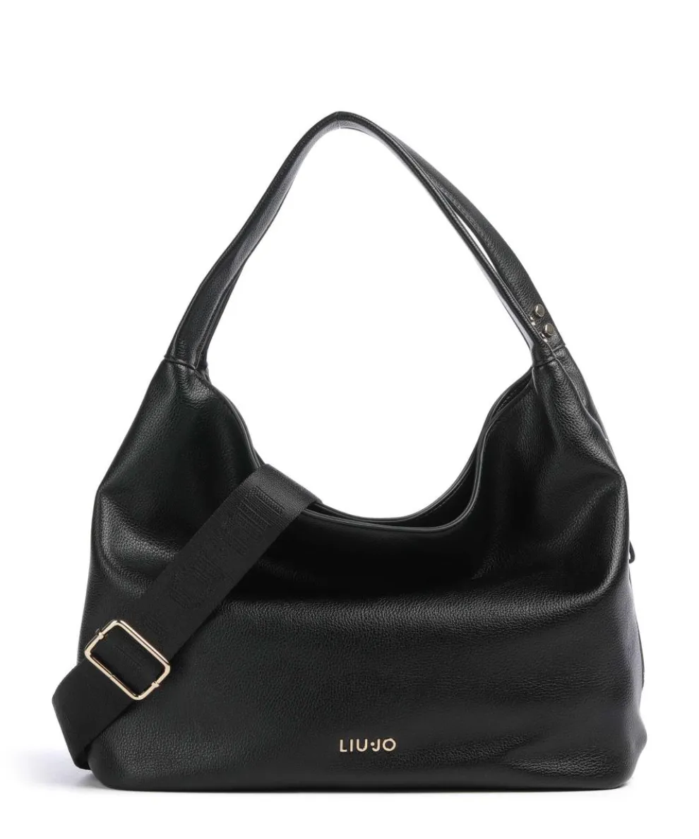 Kaliska M Hobo bag imitation leather black