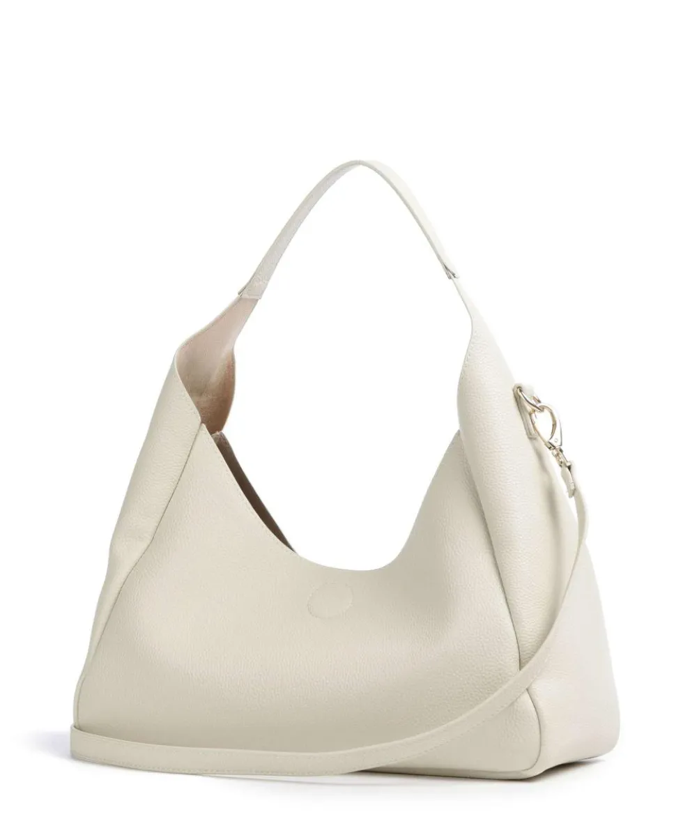 Futura Hobo bag imitation leather cream