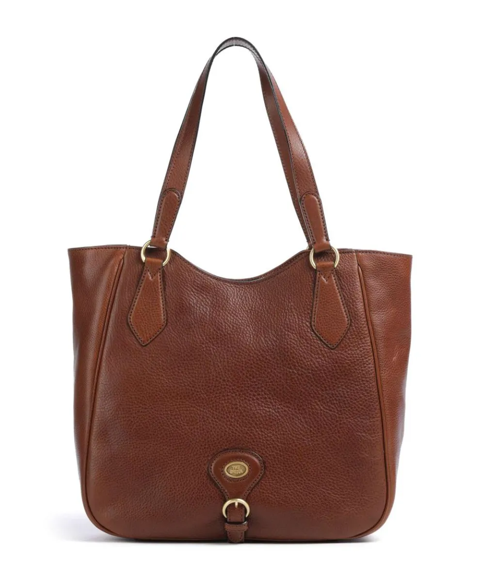 Isadora Tote bag grained cow leather brown