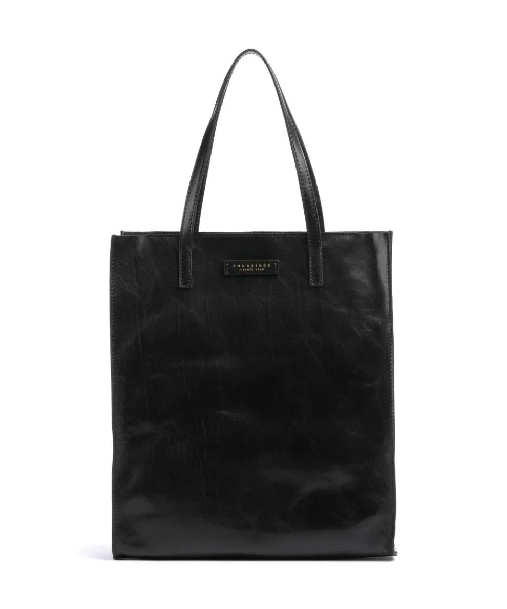 Mirra Tote bag fine grain cow leather black