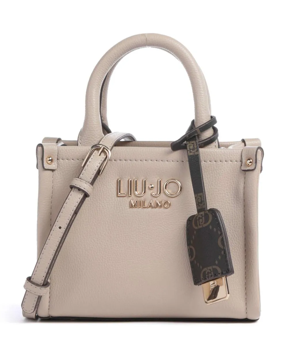 Ridhi XS Crossbody bag imitation leather beige