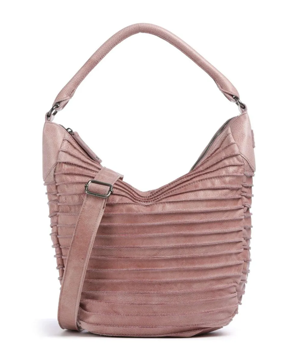 Bestseller Hobo bag grained leather rose