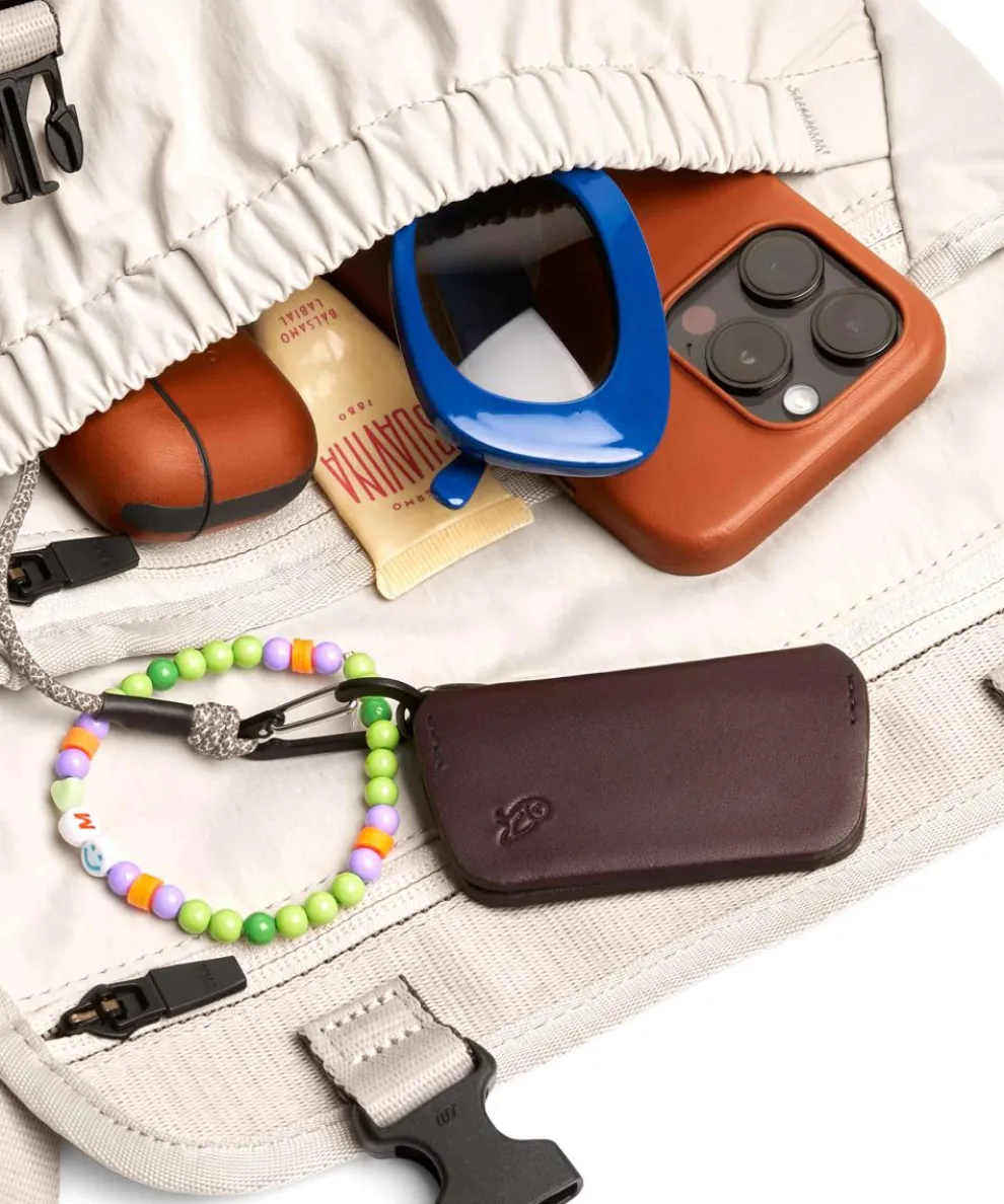 Cinch 6L Mini Messenger bag recycled nylon ivory