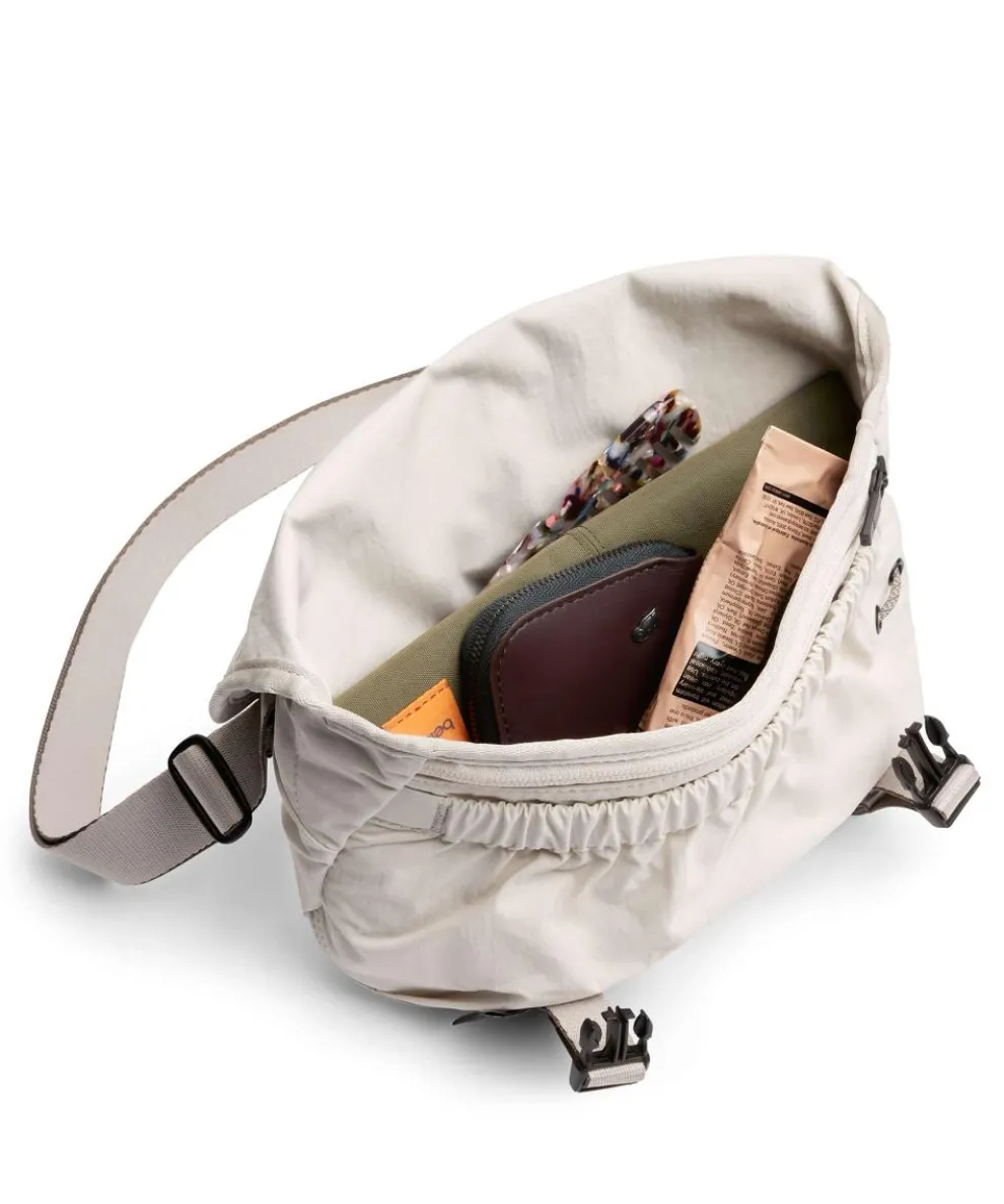 Cinch 6L Mini Messenger bag recycled nylon ivory