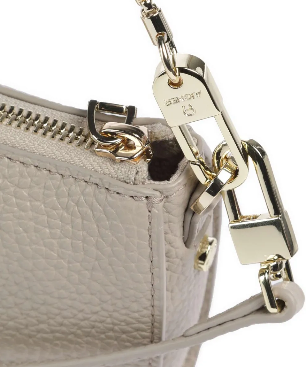 Ivy S Shoulder bag grained cow leather beige