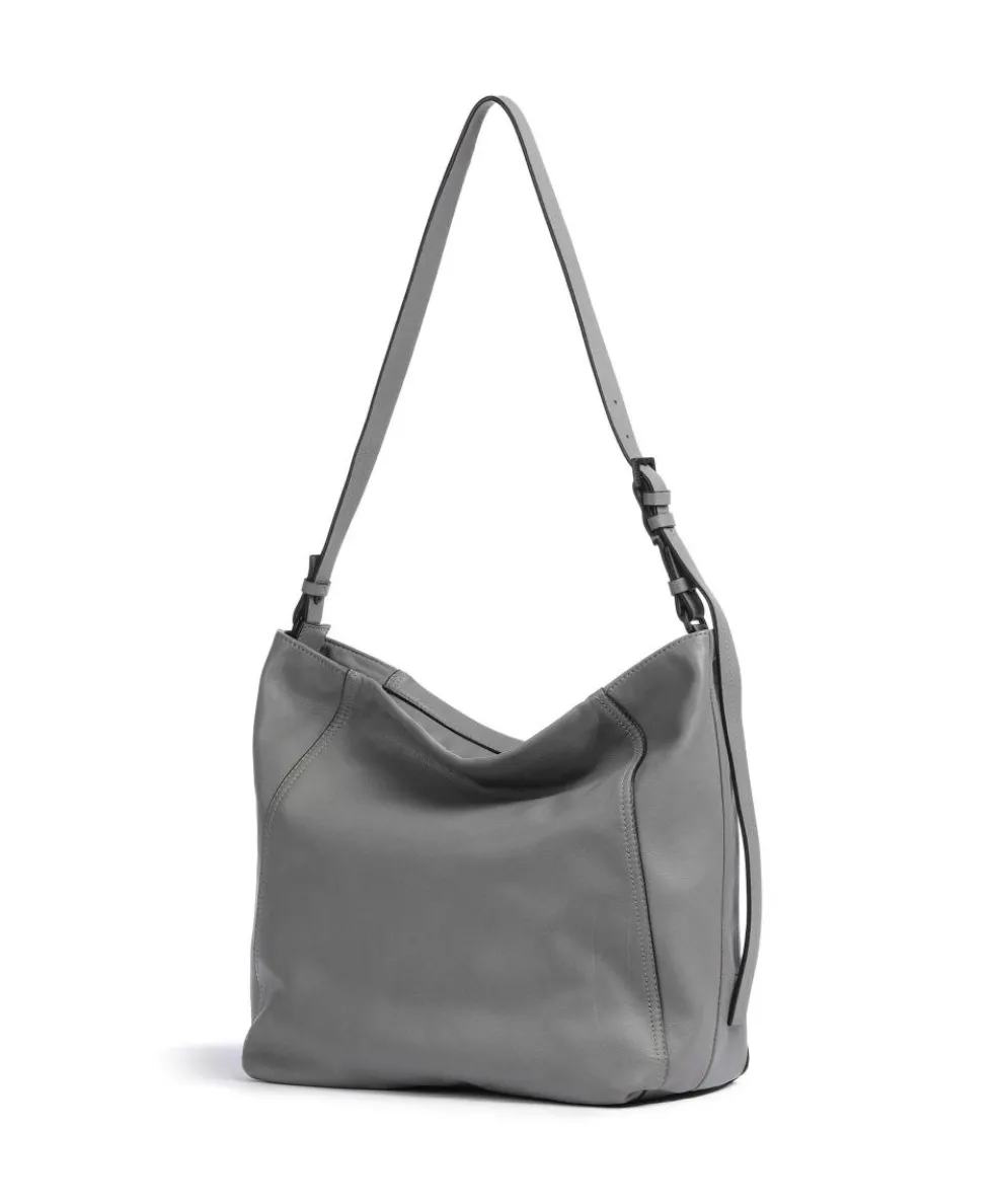 Chudy Sheep Natural L Hobo bag sheepskin leather grey