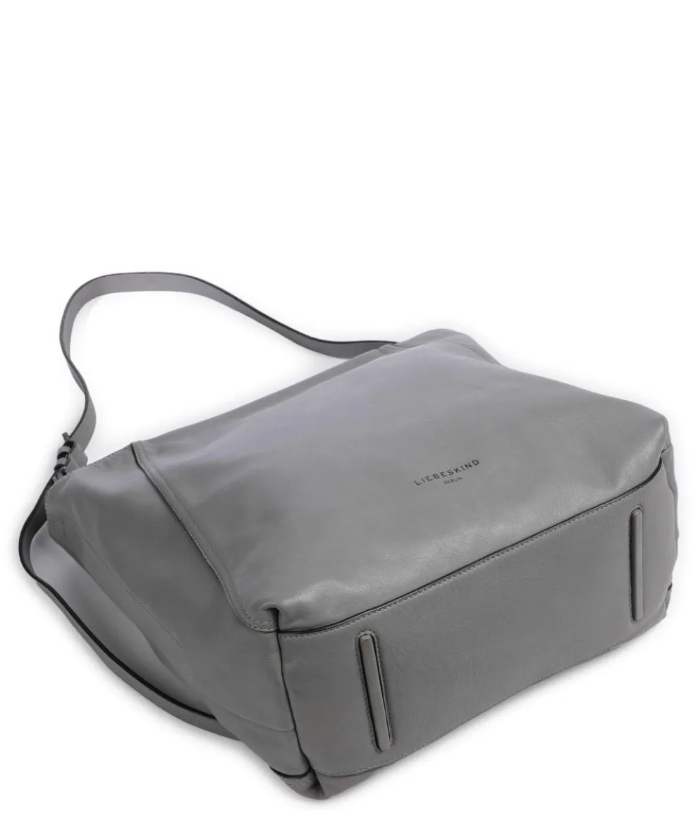 Chudy Sheep Natural L Hobo bag sheepskin leather grey