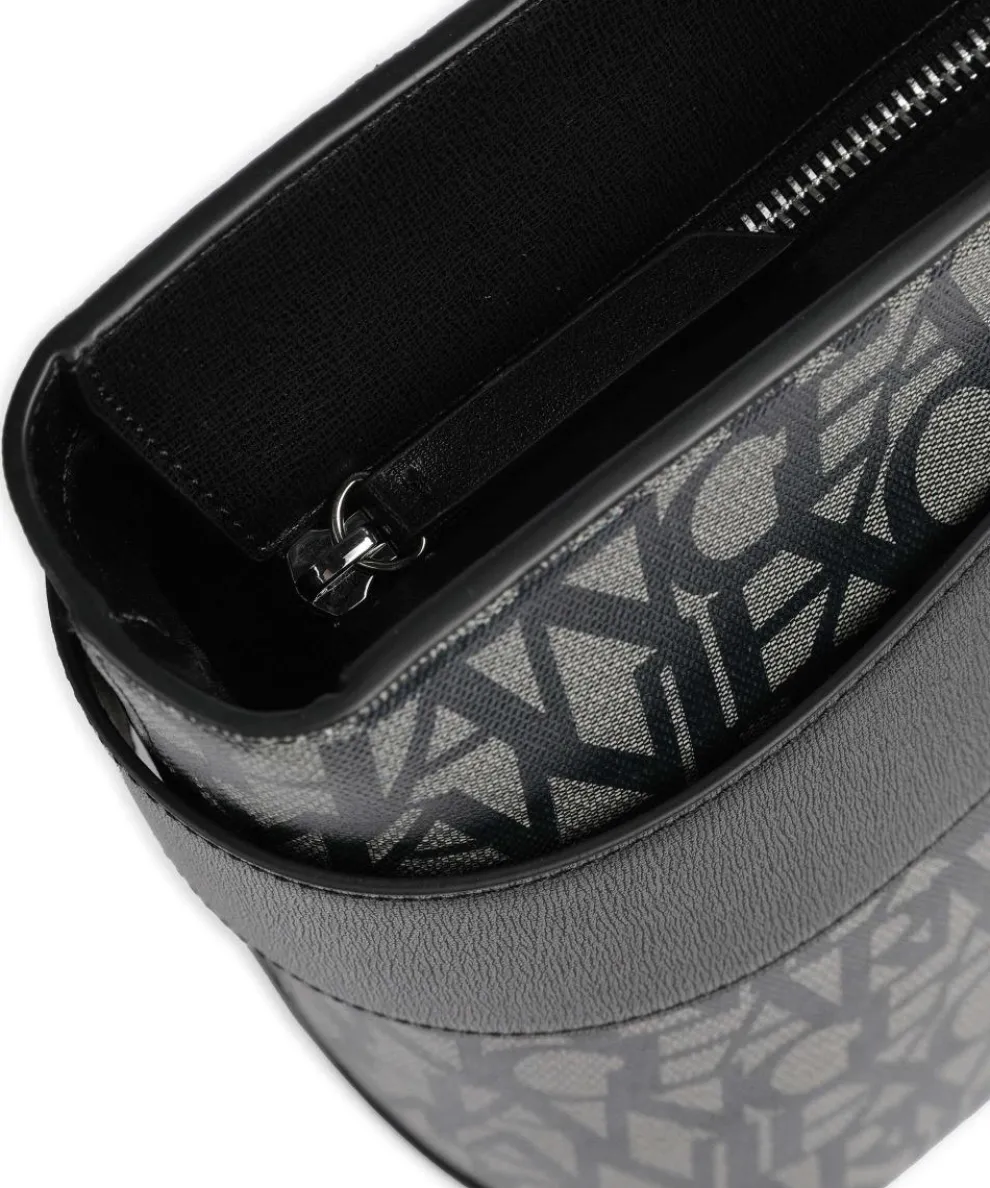 Susie M Tote bag imitation leather beige/black