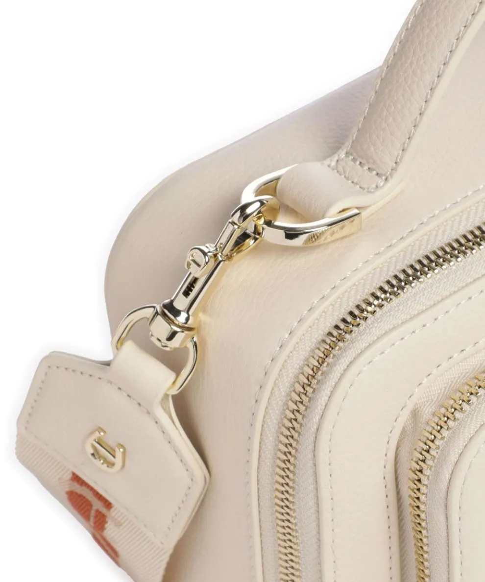 Zita S Crossbody bag grained cow leather cream