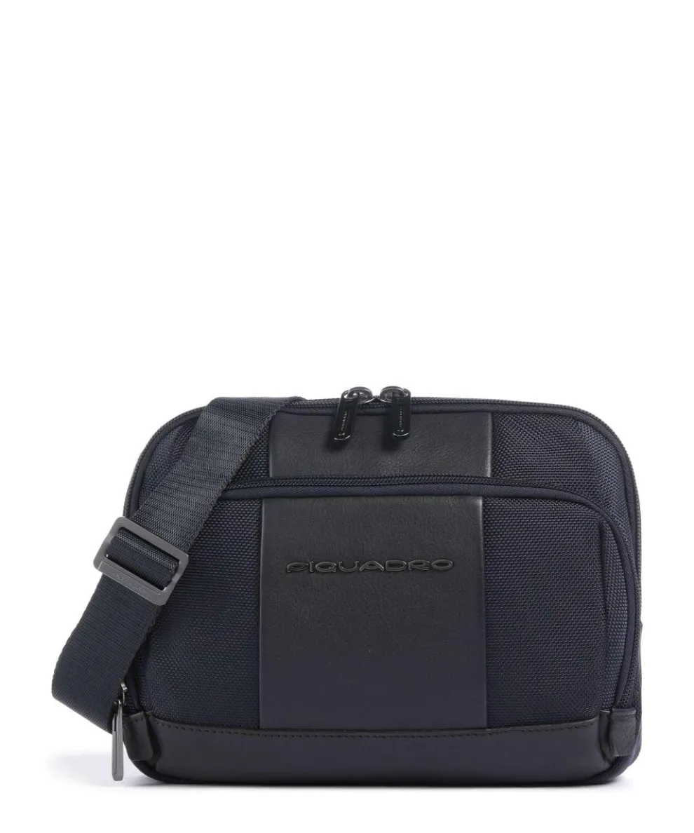 Brief Crossbody bag recycled nylon navy