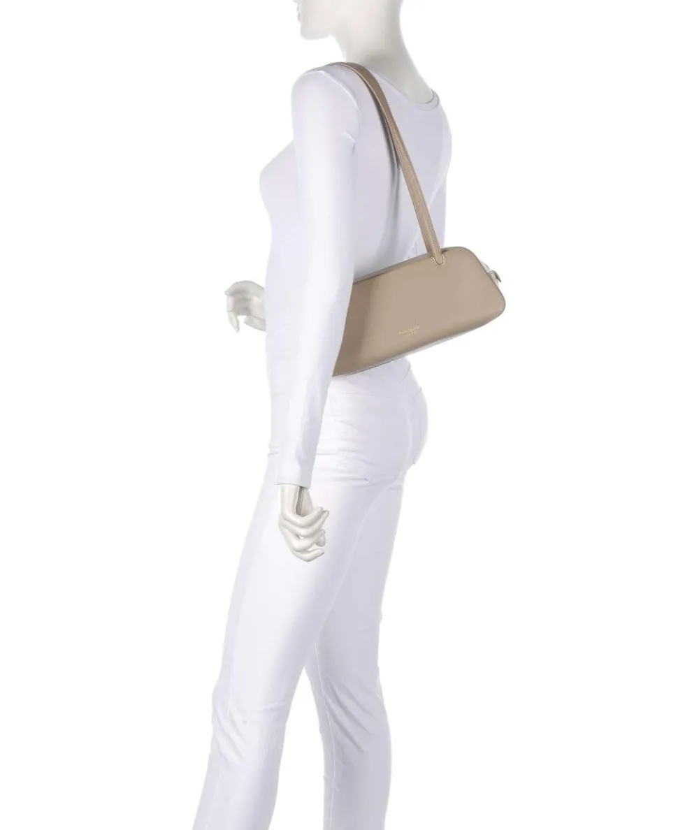 Grace Shoulder bag fine grain cow leather taupe