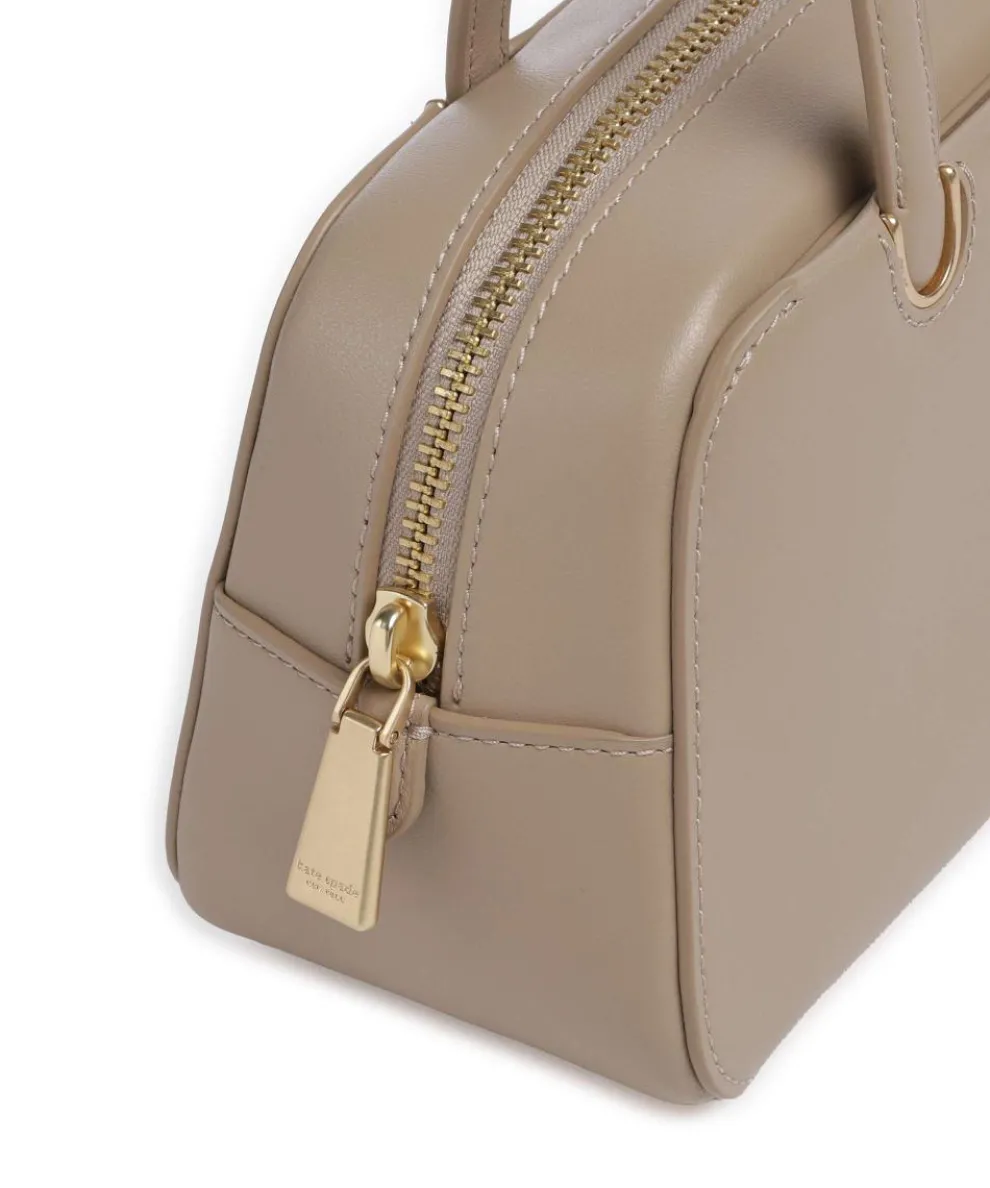 Grace Shoulder bag fine grain cow leather taupe