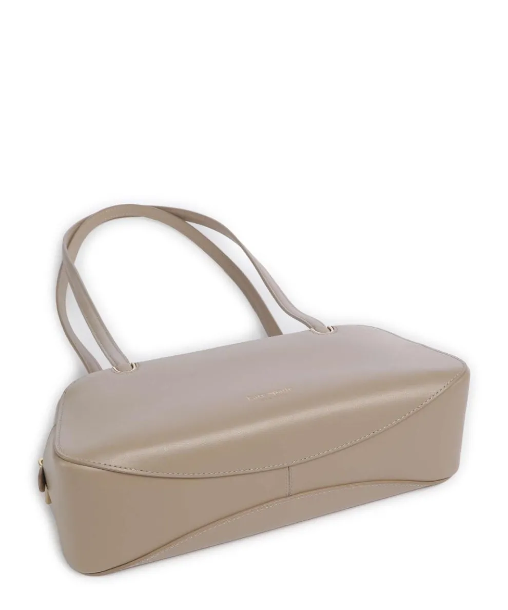 Grace Shoulder bag fine grain cow leather taupe