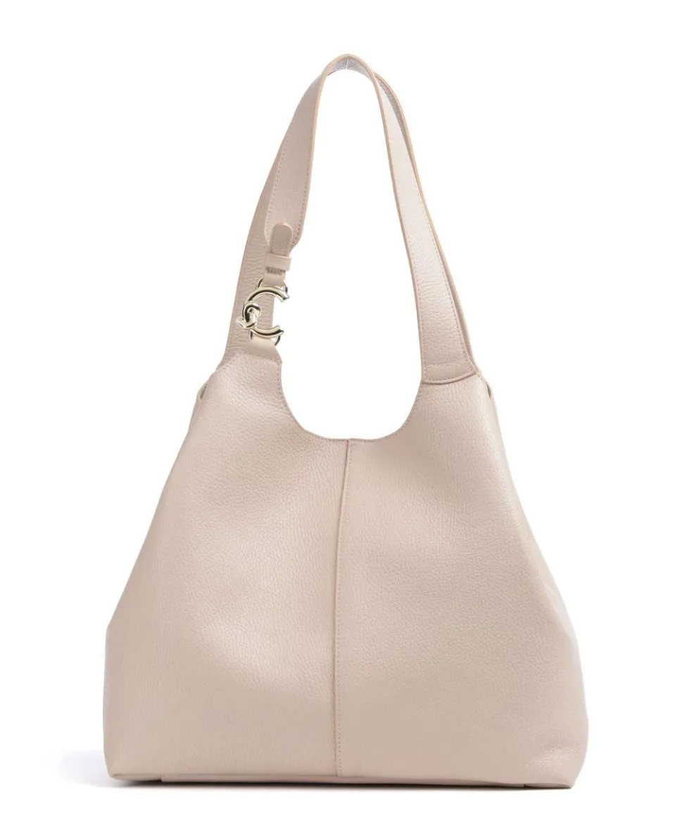 C-Easy Hobo bag grained leather beige