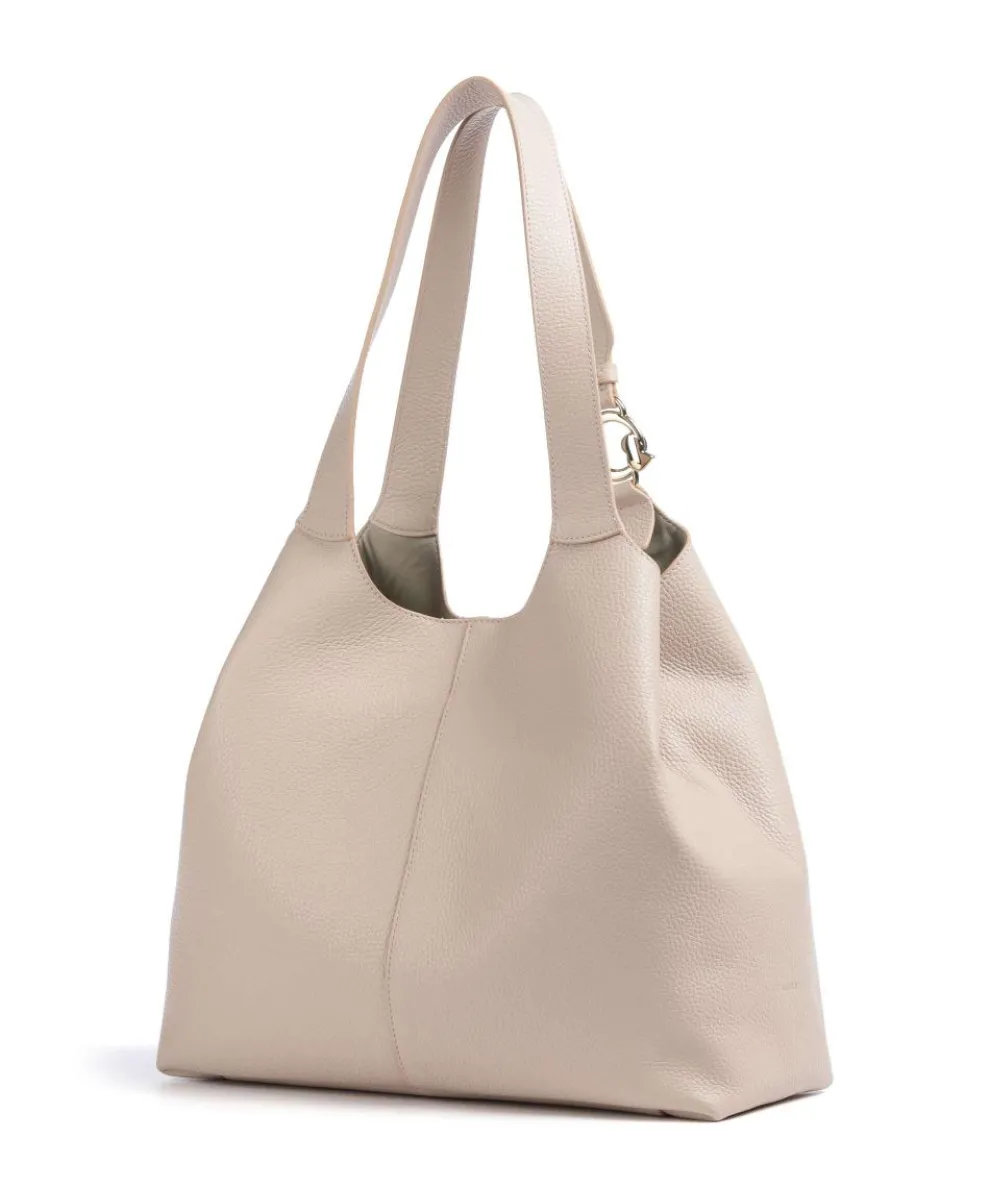 C-Easy Hobo bag grained leather beige