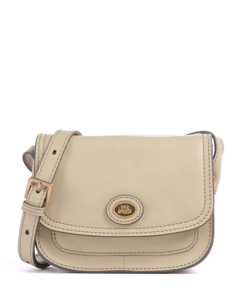 Stodo Crossbody bag fine grain cow leather beige
