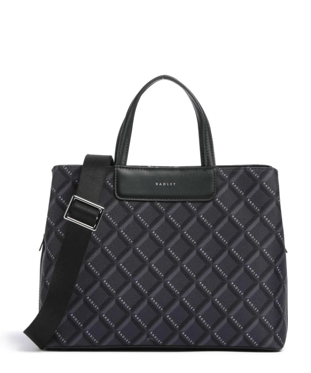 Southwell Gardens Handbag fabric black