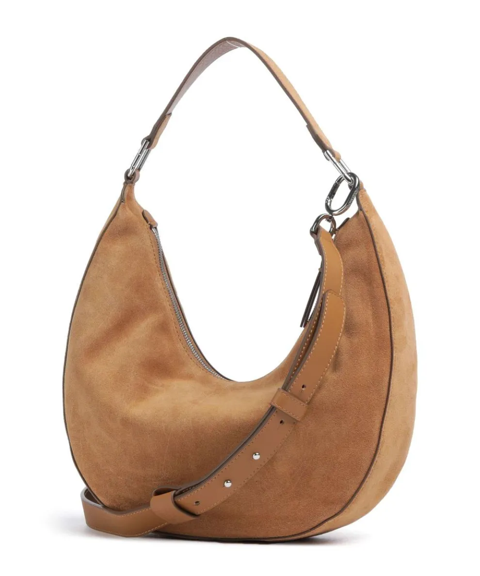 Moira S Hobo bag brushed calfskin camel