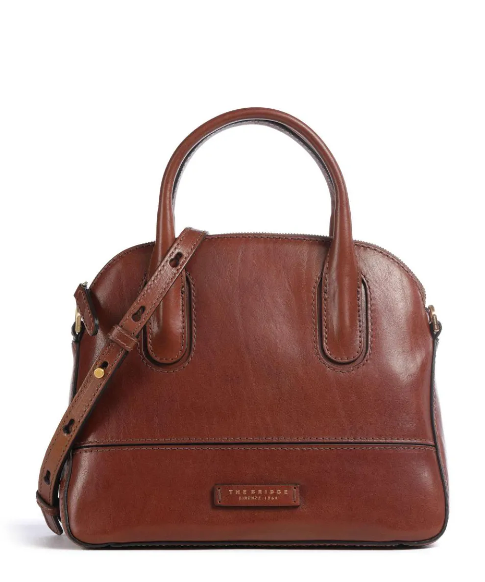 Iolanda Handbag fine grain cow leather brown